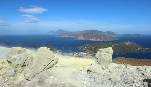 Vulcan Vulcano Äolischen Inseln - Liparischen Inseln 